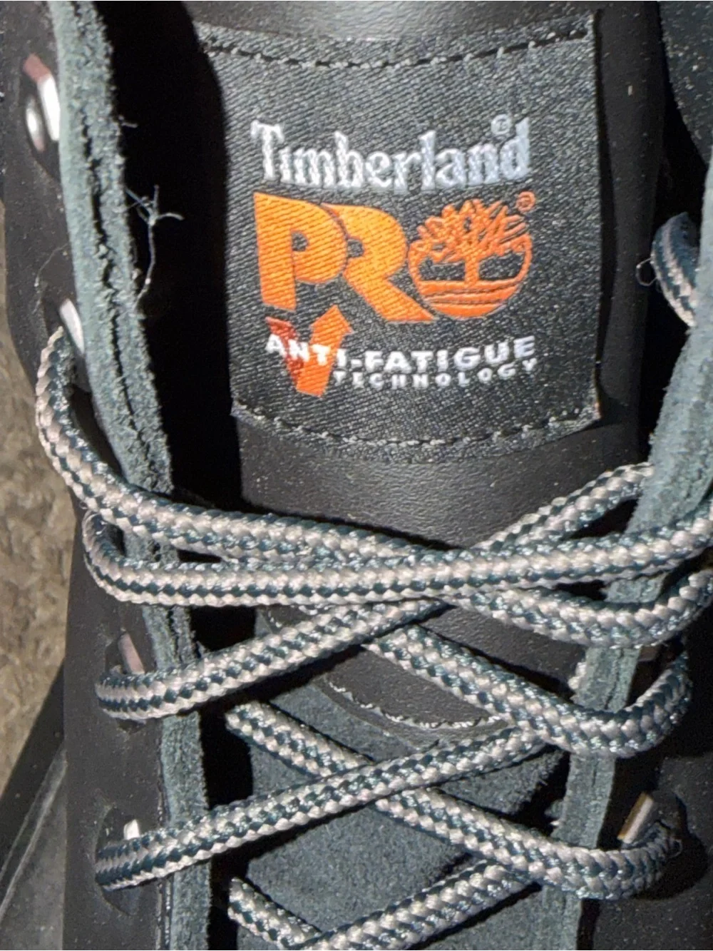 Timberland PRO Black Box with Orange Logo